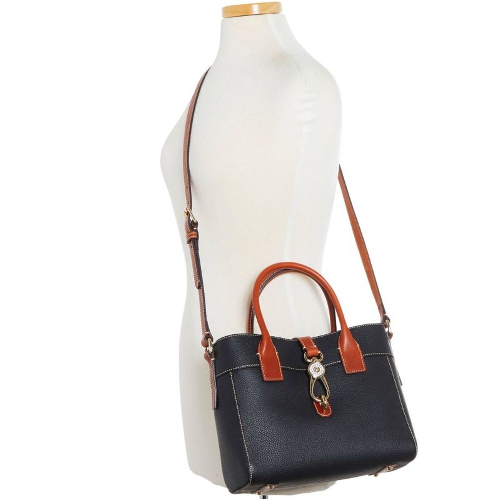 Dooney & Bourke Pebble Grain Amelie Tote - Black - Picture 4 of 4